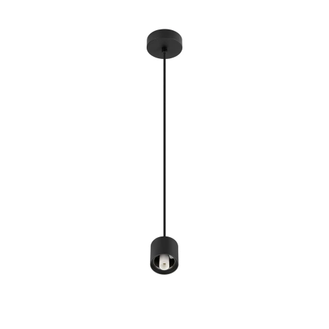 VARYT pendant lamp E14 pendantlength 150cm max. 1x6W black