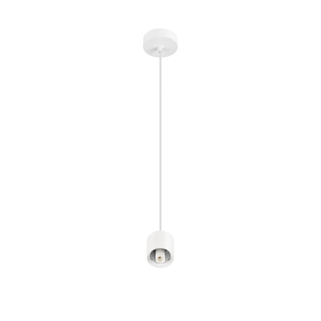 VARYT pendant lamp E14 pendantlength 150cm max. 1x6W white
