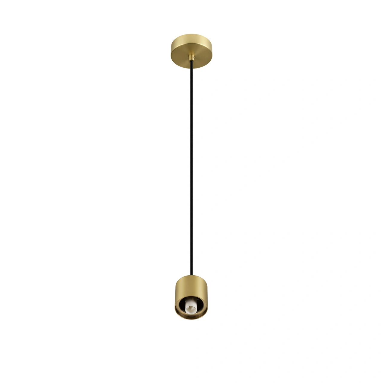 VARYT pendant lamp E14 pendantlength 150cm max. 1x6W messing