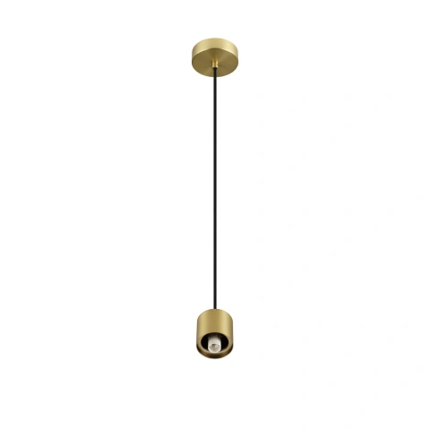 VARYT pendant lamp E14 pendantlength 150cm max. 1x6W messing