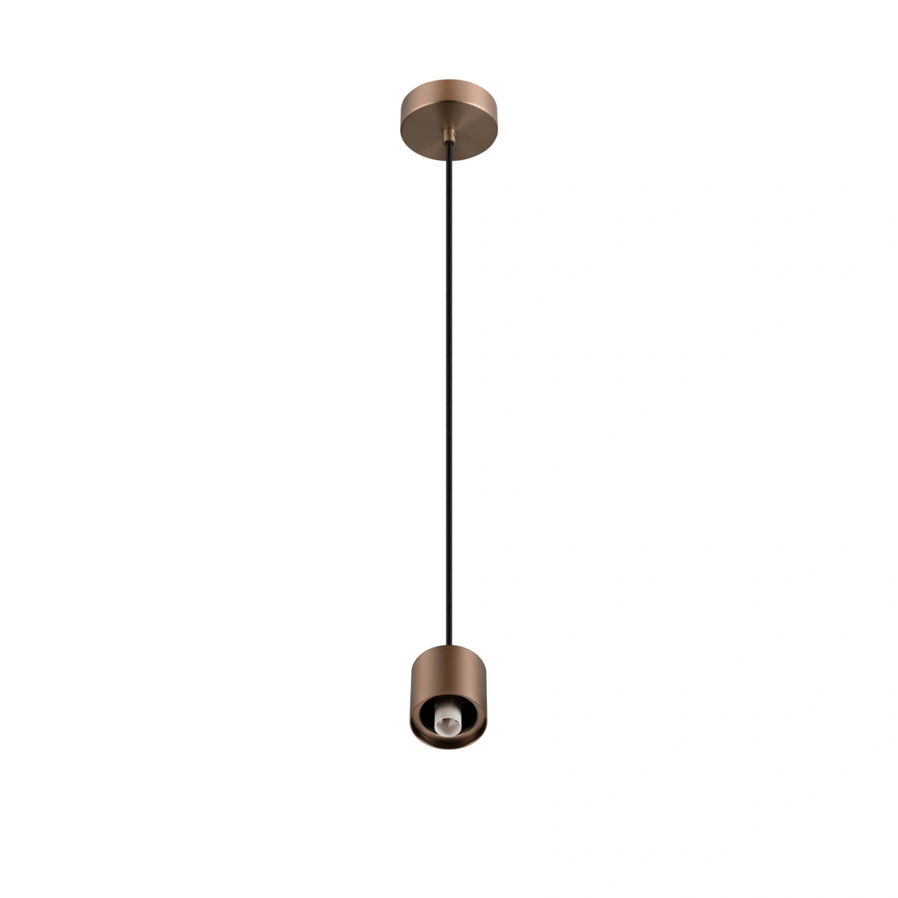 VARYT pendant lamp E14 pendantlength 150cm max. 1x6W copper