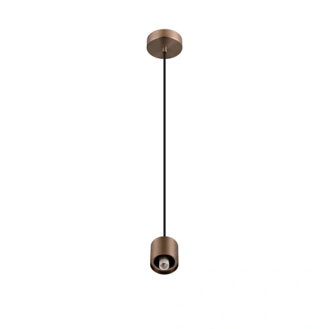 VARYT pendant lamp E14 pendantlength 150cm max. 1x6W copper