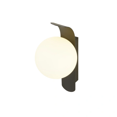 SUN wall-mounted light round 1x max. 40W LED G9 PHASE black