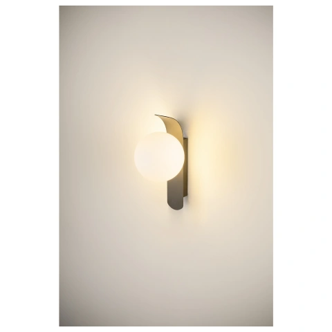 SUN wall-mounted light round 1x max. 40W LED G9 PHASE black_5