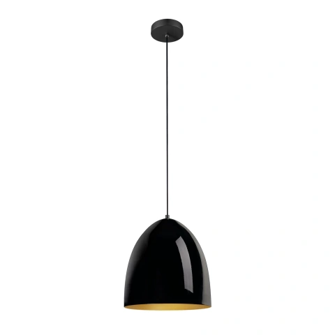 PARA CONE 30 pendant lamp E27 1x max. 60W black / gold