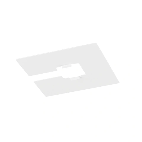 1~ SYSTEM cover L: 10 B: 10 cm white