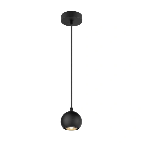 LIGHT EYE90 pendant lamp GU10 1x max. 6W matt black