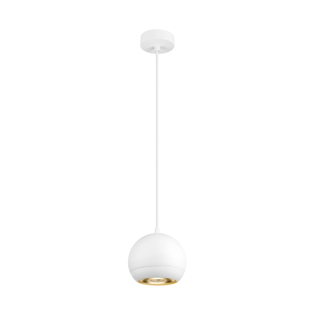 LIGHT EYE150 pendant lamp GU10 max. 1x 13W matt white