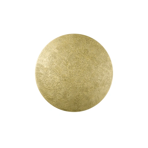 MANA 60 lampshade round  moon structure H: 4.2 cm gold