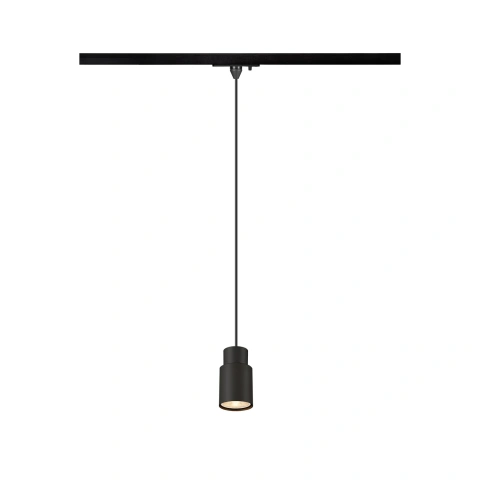PURI 2.0 Tube 1~ pendant lamp GU10 max. 1x 6W black