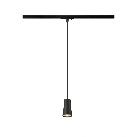 PURI 2.0 Cone 1~ pendant lamp GU10 max. 1x 6W black
