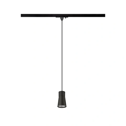 PURI 2.0 Cone 1~ pendant lamp GU10 max. 1x 6W black_1
