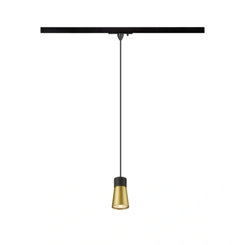 PURI 2.0 Cone 1~ pendant lamp GU10 max. 1x 6W bl/ gold