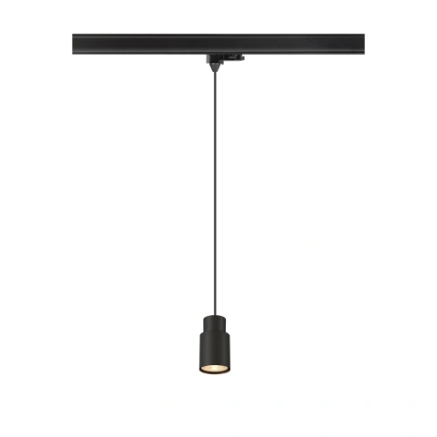 PURI 2.0 Tube 3~ pendant lamp GU10 max. 1x 6W  black