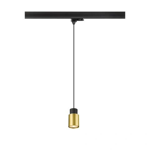 PURI 2.0 Tube 3~ pendant lamp GU10 max. 1x 6W   bl/ gold