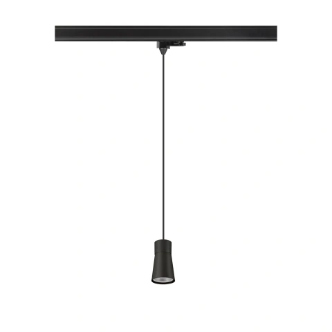 PURI 2.0 Cone 3~ pendant lamp GU10 max. 1x 6W  black_1
