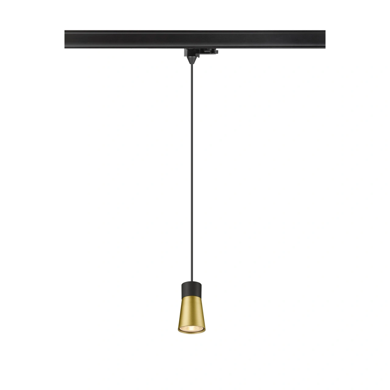 PURI 2.0 Cone 3~ pendant lamp GU10 max. 1x 6W  bl/ gold