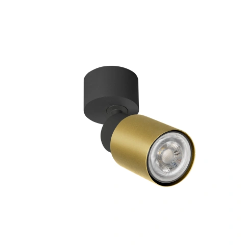 PURI 2.0 Tube max. 1x 6W GU10 black / gold_1