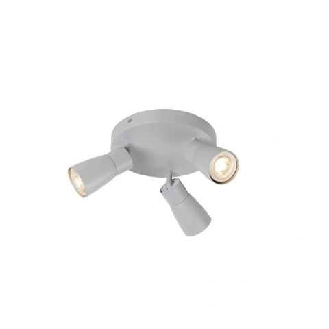 PURI 2.0 Dome round max. 3x 6W GU10 grey