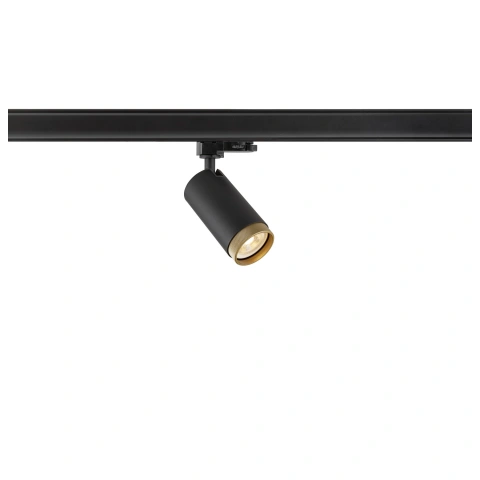 GRIP! L 3~ Spot cylindrical GU10 1x max. 6W black / gold