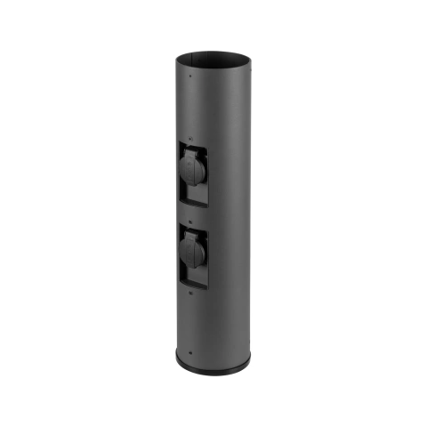 M-POL 60 Pole Poller two sockets anthracite 534cm