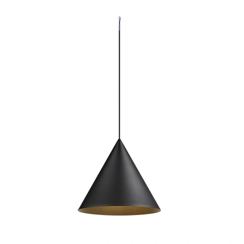 MAGICO 38 pendant lamp E27  1x max. 10W matt black