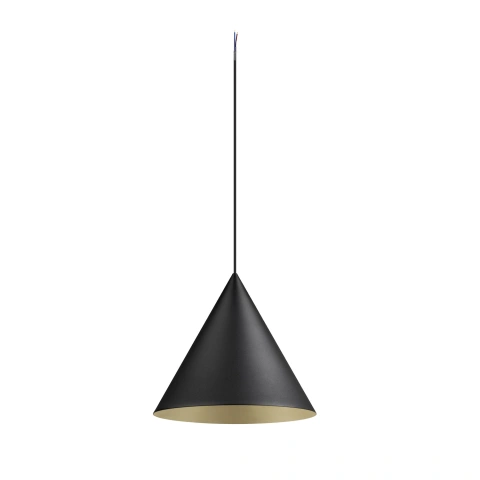 MAGICO 38 pendant lamp E27  1x max. 10W matt black / gold_1