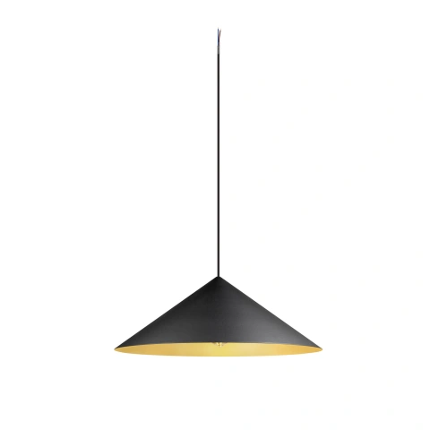 MAGICO 55 pendant lamp E27  1x max. 10W matt black / gold
