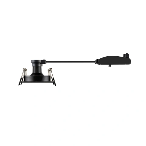 NEW TRIA155  square 2 x GU10 two-flame black_3