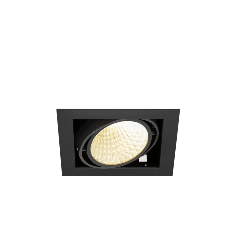 KADUX Recessed ceiling light single 3K DALI Touch 30° black_2