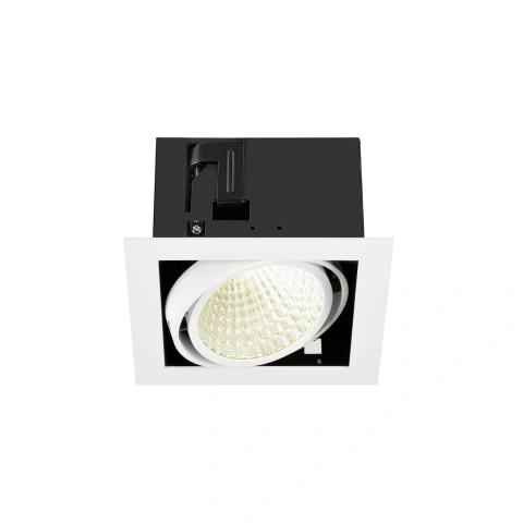 KADUX Recessed ceiling light single 4K DALI Touch 30° white