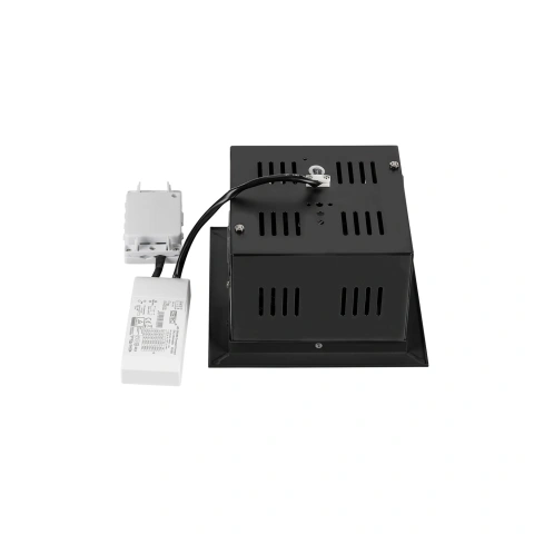 KADUX Recessed ceiling light single 4K DALI Touch 30° black_1