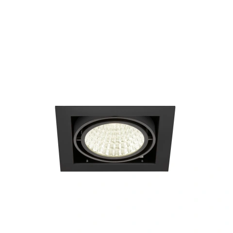 KADUX Recessed ceiling light single 4K DALI Touch 30° black_4