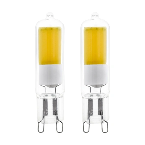 LM-G9-GLAS COB LED-STECKBulb 2W/200LM 4000K 2/Set