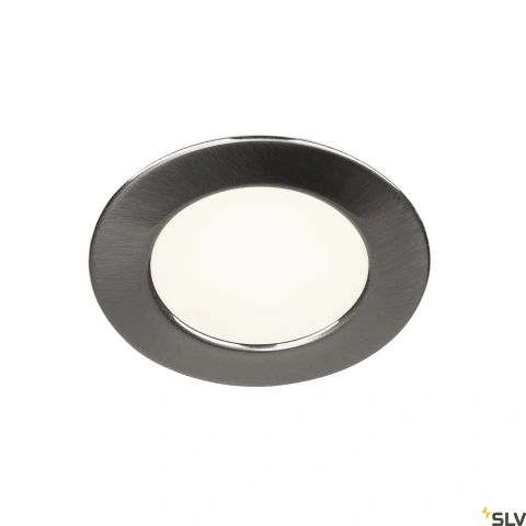 DL,126 LED,rosuund,metallg