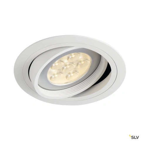 NEW TRIA, ES111 downlight, rotund, mat alb_1