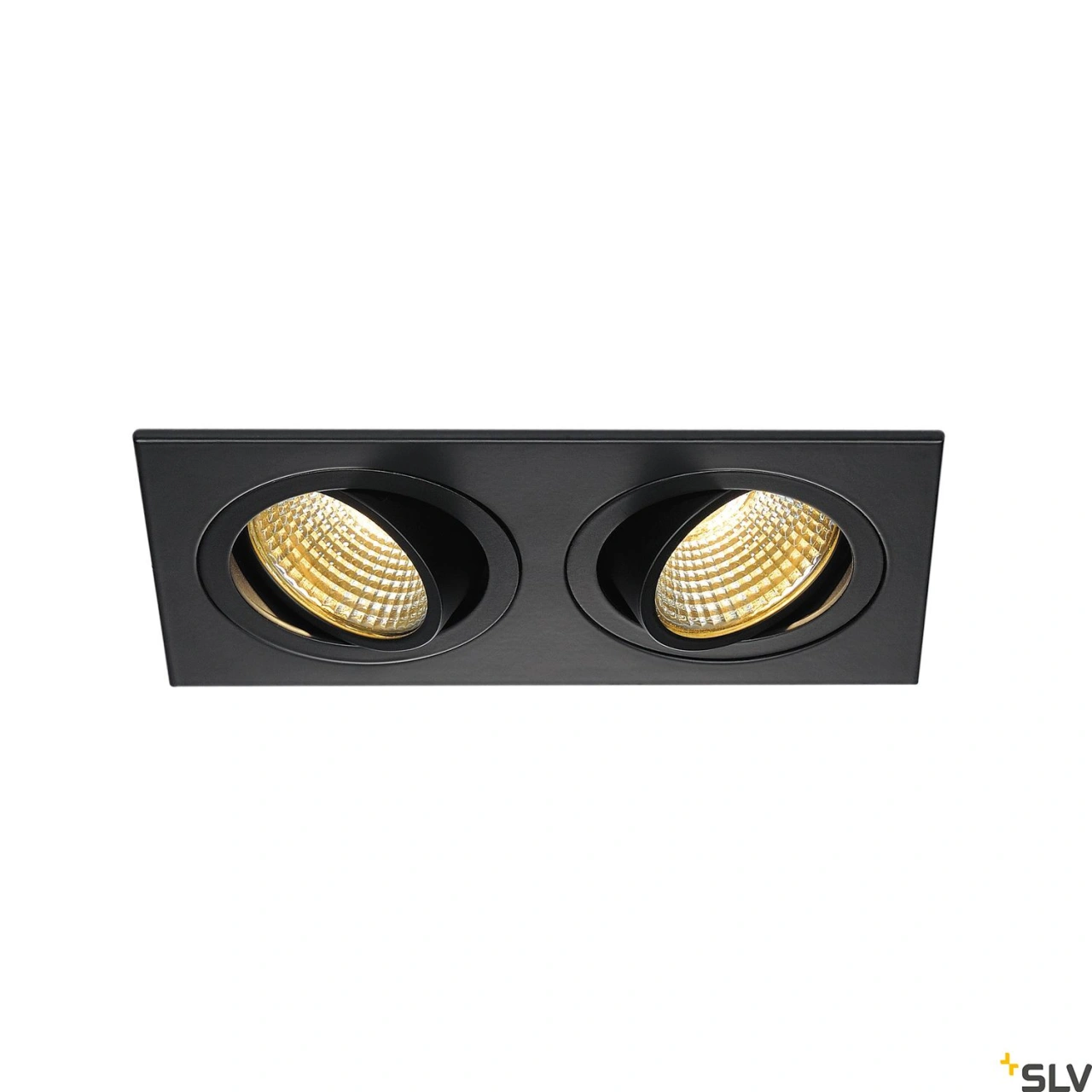 NEW TRIA2DL SQ.Set 2x6W UWWnegru2700K, 38°