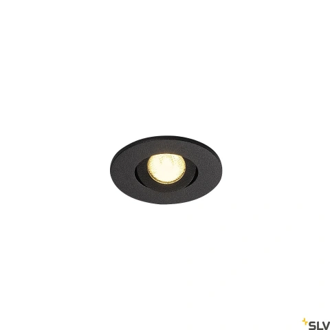 NEW TRIA MINI DL SET 3000K,negruDownlight Round, 30°