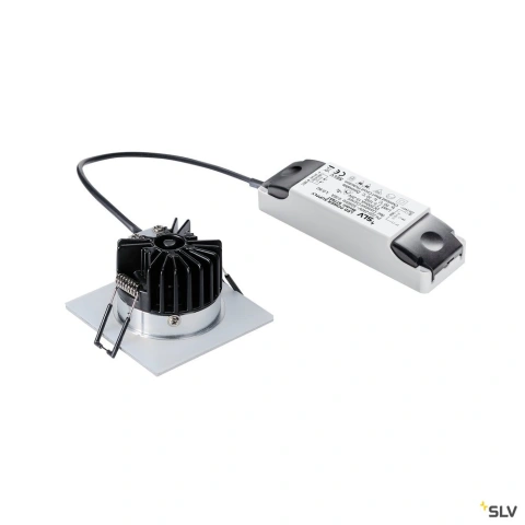 PATTA-I 9W 3000K 38° patrat aluincl. Driver_1