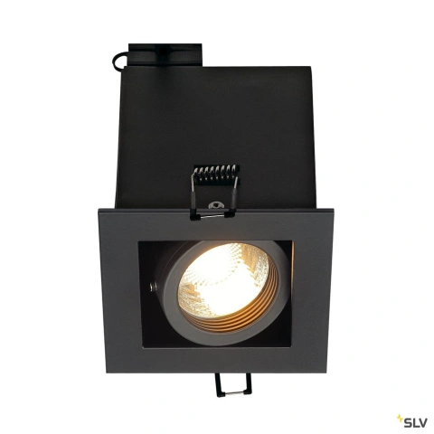 KADUX 1 GU10 joslight, patratnegru mat, max. 50W_1