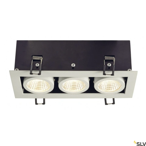 KADUX LED Triple DL Set, 3000K38°, alb mat_2