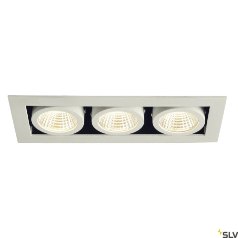 KADUX LED Triple DL Set, 3000K38°, alb mat_3