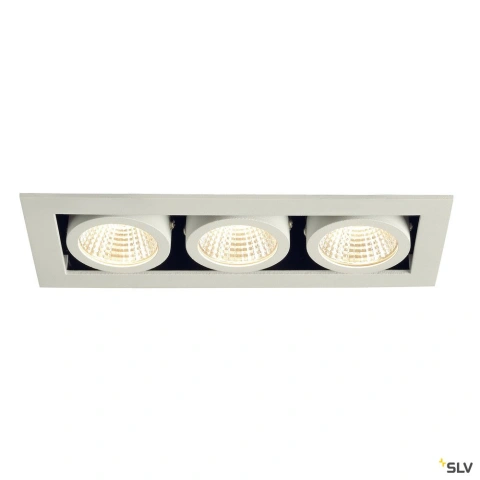 KADUX LED Triple DL Set, 3000K38°, alb mat_4