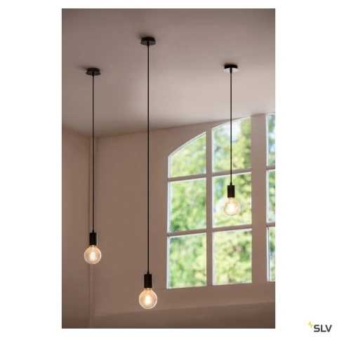 Rozeta suspensie, 1iesire,negru.rotund, incl. Disp.detens._8