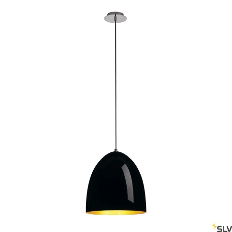 PARA CONE 30 PL rosuund negru/auriuE27, max. 60W
