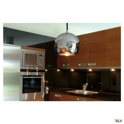 Pendul LIGHT EYE cu rozetă, ES111 max 75W, arg_10