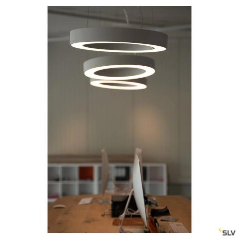 Corp iluminat suspendat MEDO RING 60 LED, alb_5