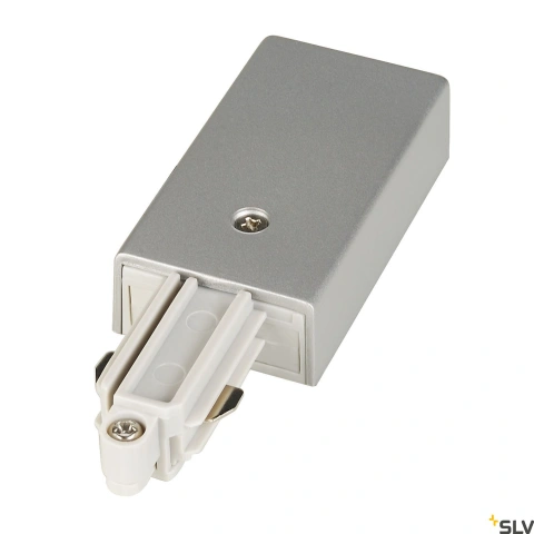 Conector, FOR 1-ph-hv, stânga, argintiu