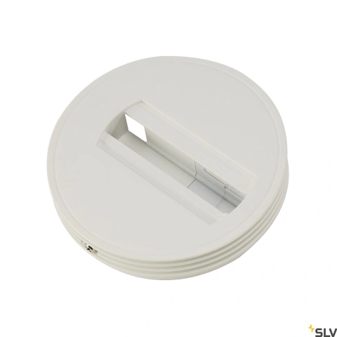 Capac-rozetă pt 1P.-adaptor, alb