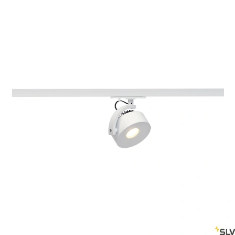 KALU TRACK LEDDISK SPOT, white , 3000K, incl. 1-faze adaptor